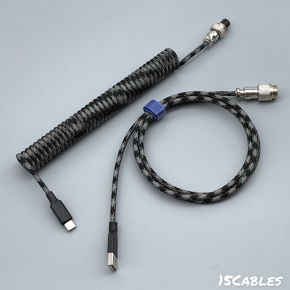 ES15 - Espiral para cable 15mm (5/8) x10m blanco 8-32 Cables 16 AWG Dexson
